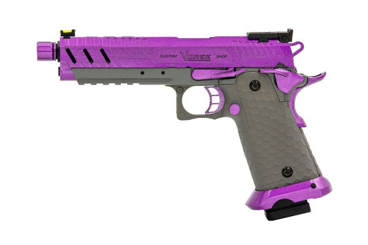 Vorsk Hi-Capa CS Vengeance 5.1 GBB Pistol (Purple|Grey)