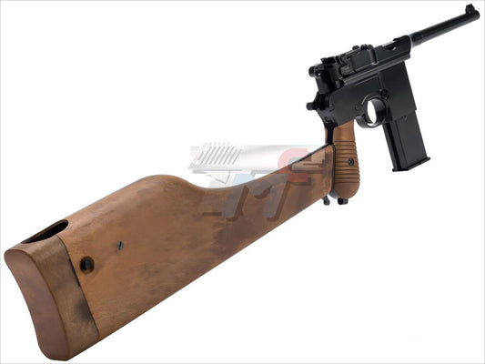 WE Mauser M712 Gas Pistol (with Marking/ Black)