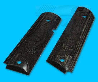Altamont Kimber SIS Wood Grip for M1911 Series(Black)