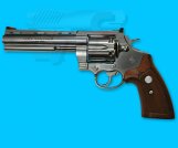 Marushin Colt Anaconda 6inch 6mm X Cartridge Revolver(Silver)