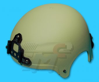Mil-Force IBH Helmet with NVG Mount(Tan)