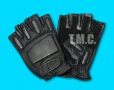 King Arms SWAT Half Finger Leather Gloves(L)
