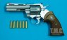 Kokusai Colt Python .357 Magnum 4inch Revolver(Silver)
