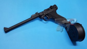 TMC Custom TANAKA Luger P08 8inch with 50rds Drum (H.W)