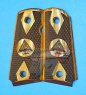 Altamont Detonick Diamond Checker Wood Grip for M1911 Compact / V10 (Brown)