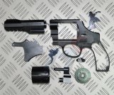 Creation Aluminum Set for TANAKA S&W M&P R8 .357 Magnum Revolver(Black)Per-Order