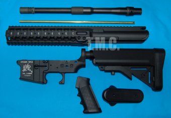 Tokyo Marui M4A1 Carbine AEG with BestGun Kit Package (BK)(Pre-Order) - Click Image to Close