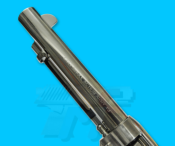 TANAKA Colt Single Action Army .45 Detachable Cylinder Artillery(Jupiter Nickel Finish) - Click Image to Close