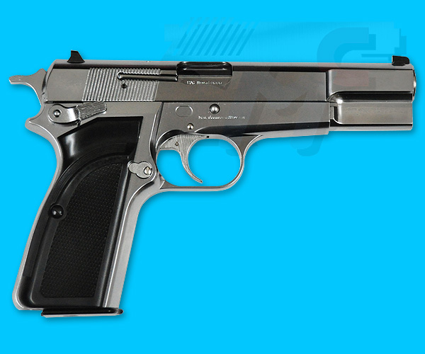 TANAKA Browning Hi-Power MK-III Gas Blow Back(Stainless) Per-Order - Click Image to Close