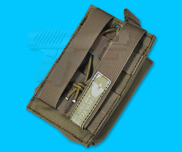 Ghost Gear HK417 Magazine Pouch(Tan) - Click Image to Close