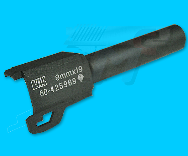 Nine Ball Metal Outer Barrel for Marui USP Compact GBB(Gun Metal) - Click Image to Close