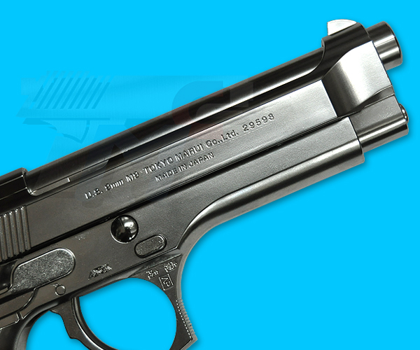 Tokyo Marui M92F Chrome Stainless Gas Blow Back - Click Image to Close