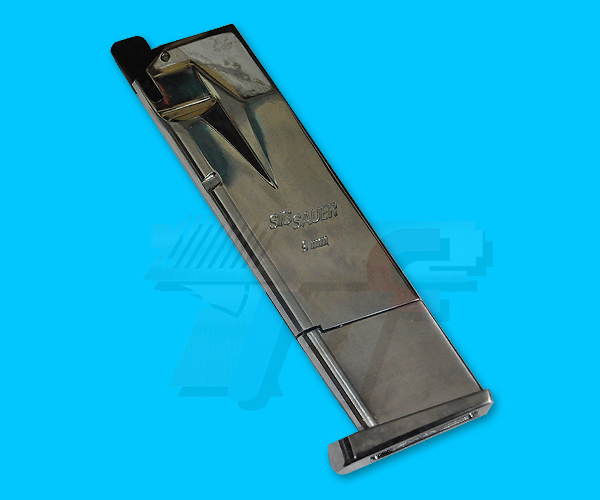 Tokyo Marui 25rds Magazine for P226R Chrome Stainless - Click Image to Close