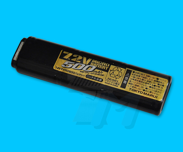 Tokyo Marui 7.2V 500mah Battery for Electric Fixed Slide Pistol - Click Image to Close