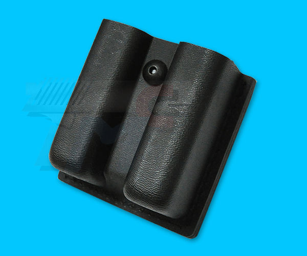 Safariland 79 Slimline Open-Top Double Magazine Pouch for Glock 17 Series(Black) - Click Image to Close