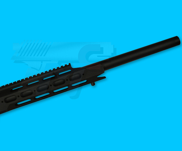 Action Army AAC-21 Gas Sniper Rifle(Black) - Click Image to Close