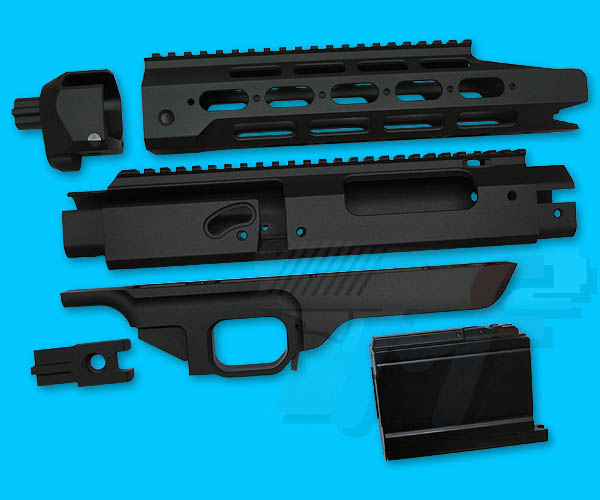 Action Army AAC-21 Conversion Kit for Tanaka / KJ M700(Black) - Click Image to Close