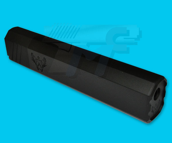 Ace 1 Arms OSP RANGE UP Mock Suppressor 8"(14mm+ / Black) - Click Image to Close