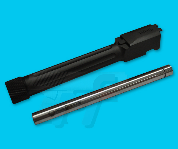 Ace 1 Arms Tactical Barrel Upgrate Kit for WE M&P Big Bird(Black) - Click Image to Close