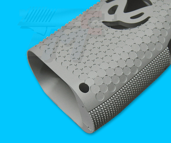 Prime Infinity Type-G SV Aluminium Grip for Hi-Capa(Silver) - Click Image to Close