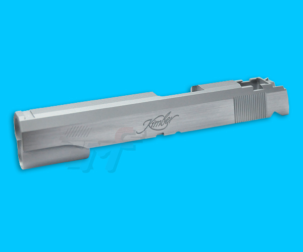Creation Aluminum Standard Slide for Marui Hi-Capa 5.1(Kimber, Silver) - Click Image to Close