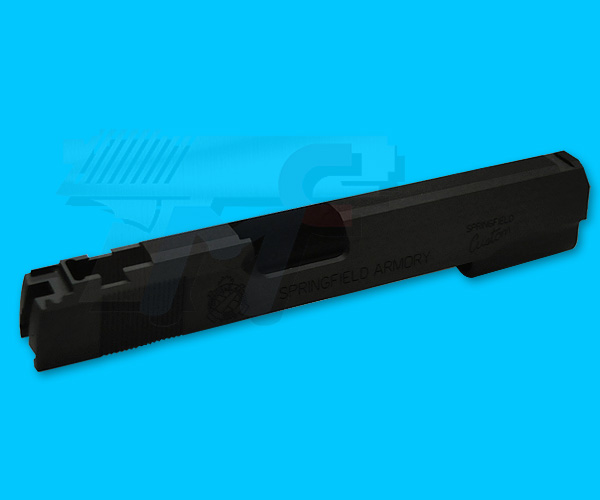 Creation Aluminum Standard Slide for Marui Hi-Capa 5.1(Springfield, Black) - Click Image to Close
