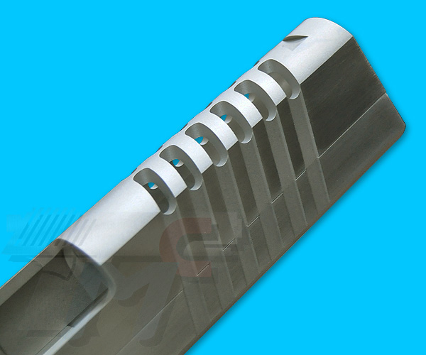 Creation Aluminum Slide & Frame Set for Marui Hi-Capa 5.1(Major,Silver) - Click Image to Close