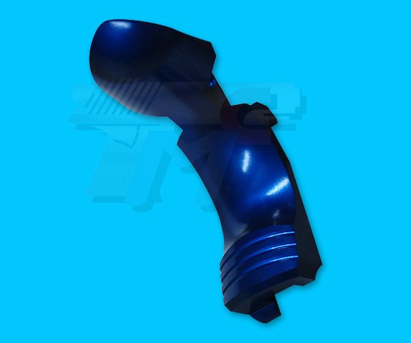Creation Aluminum Grip Safety for Marui Hi-Capa 5.1(Blue) - Click Image to Close