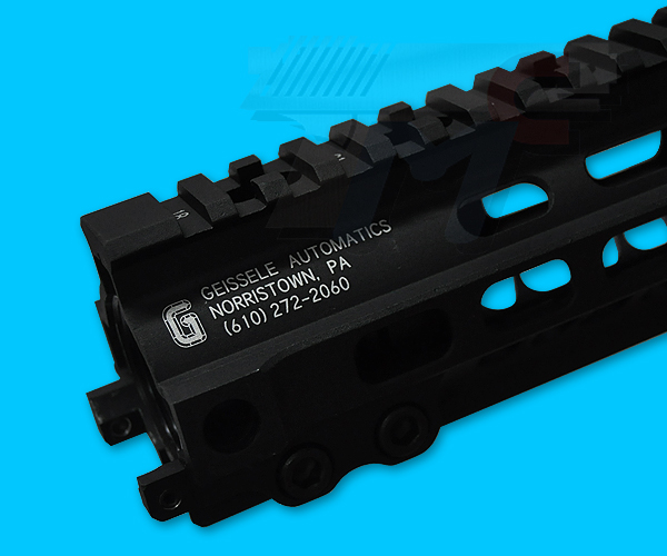 DYTAC G Style SMR MK4 9.5" Rail for Marui AEG (M31.8 / P1.5)(Black) - Click Image to Close