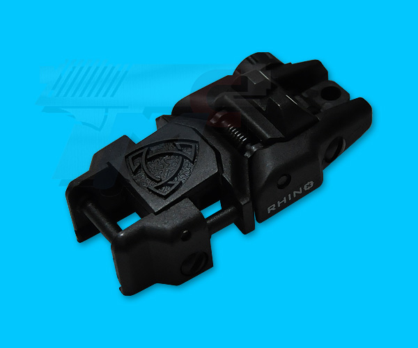 A.P.S. Auxiliary Folding Rear Sight (Black) - Click Image to Close