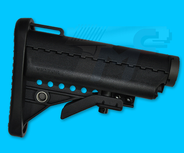 G&P AEG Mod Buttstock for M4 AEG(Black) - Click Image to Close
