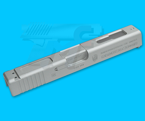 Shooters Design Cobra Aluminum Slide for Marui G18C AEP(Silver) - Click Image to Close