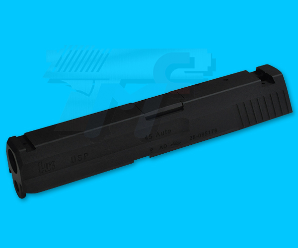 Shooters Design USP .45 Auto Aluminum Slide for Marui USP AEP(Black) - Click Image to Close