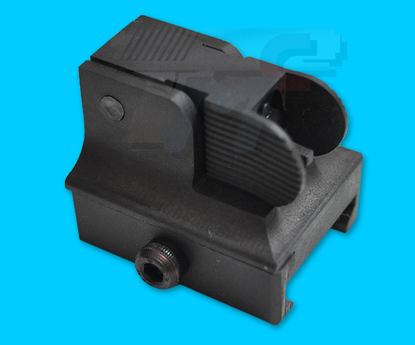 King Arms Flip-up Front Sight for 20mm Rail - Click Image to Close