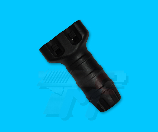 King Arms Vertical Fore Grip Shorty(Black) - Click Image to Close