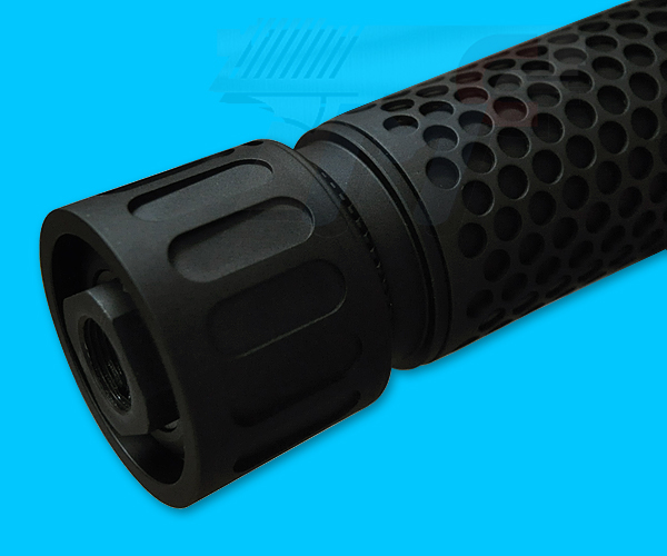 Madbull Knight's Armament 556 QDC Suppressor(Black, 14mm+) - Click Image to Close