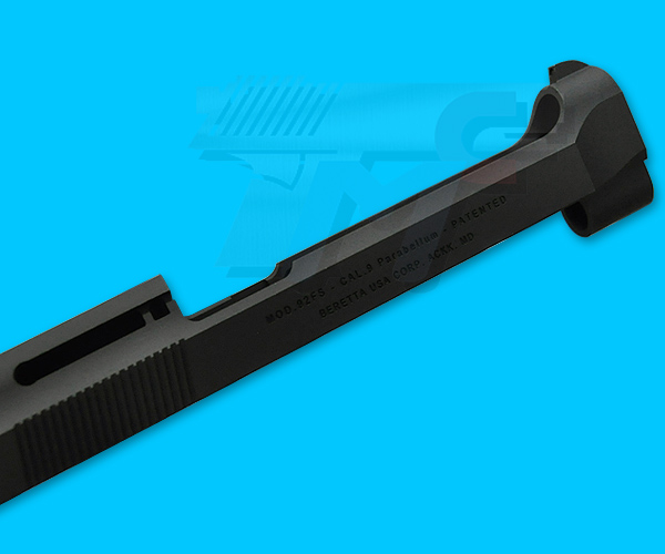 NOVA Aluminum Slide & Frame Set for Marui M9A1 GBB (Beretta US M92FS, Matt Black) - Click Image to Close
