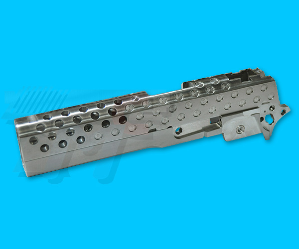 Creation Aluminum Slide & Frame Set for Marui Hi-Capa 5.1(Moon STD,Silver) - Click Image to Close