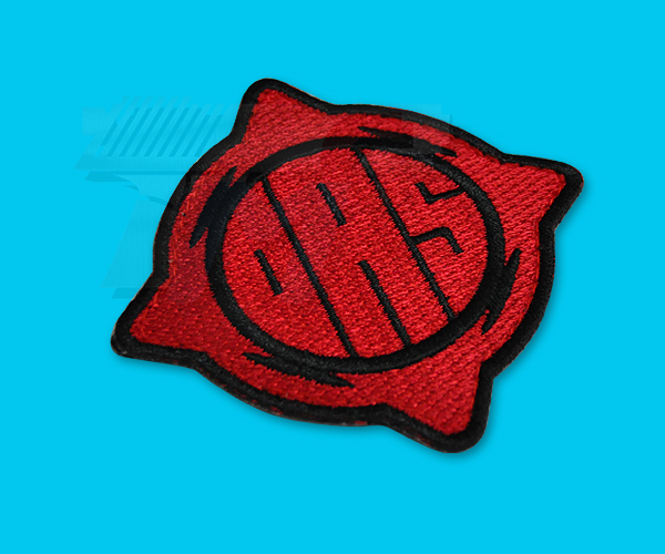 PTS DAS Logo Patch(Red / Black) - Click Image to Close