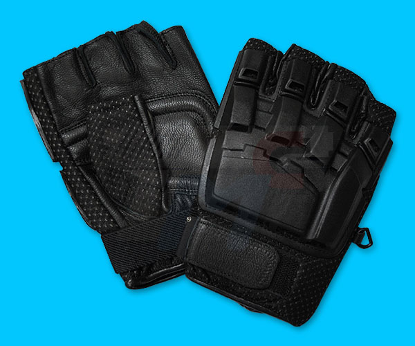 Mil-Force PVC Half Finger Sport Gloves(M) - Click Image to Close
