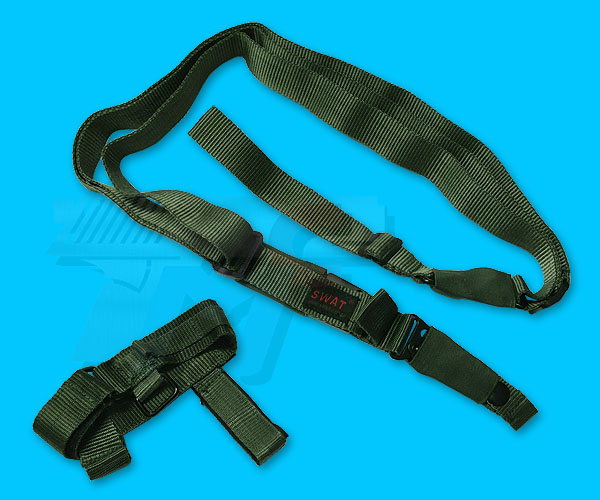 SWAT 3-Point Sling(OD) - Click Image to Close