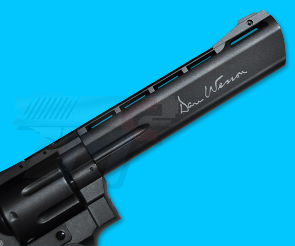 ASG "Dan Wesson" 6inch Full Metal Co2 Revolver(Black) - Click Image to Close