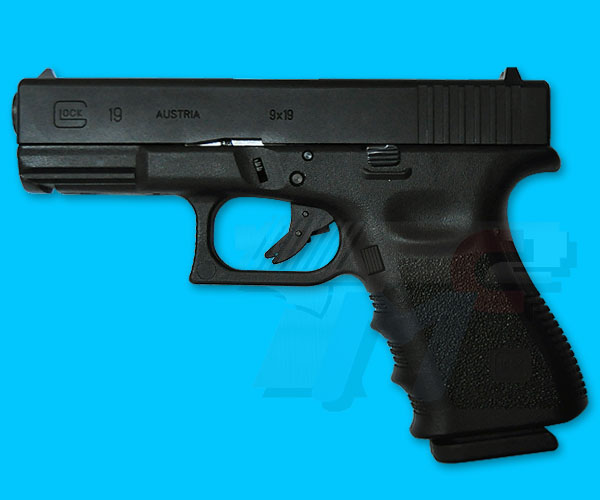 Stark Arms G19 Full Metal Gas Blow Back(Black) - Click Image to Close