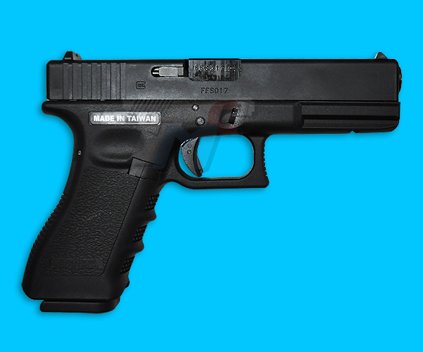 Stark Arms G17 Full Metal Gas Blow Back(Black) - Click Image to Close