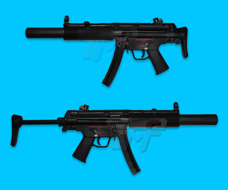 Avalon H&K MP5 SD3 Gas Blow Back (DX Version) - Click Image to Close