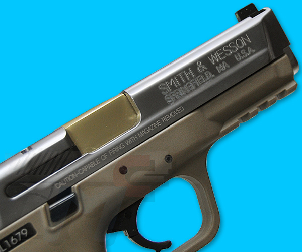3HK MP Big Bird Gas Blow Back with Full Marking(DE / Silver Slide) - Click Image to Close