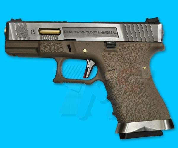 WE G19 Brand War T4 Gas Blow Back - Click Image to Close