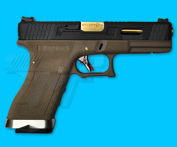 WE G17 Brand War T6 Gas Blow Back - Click Image to Close