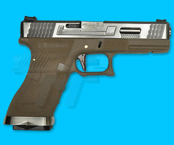 WE G17 Brand War T8 Gas Blow Back - Click Image to Close