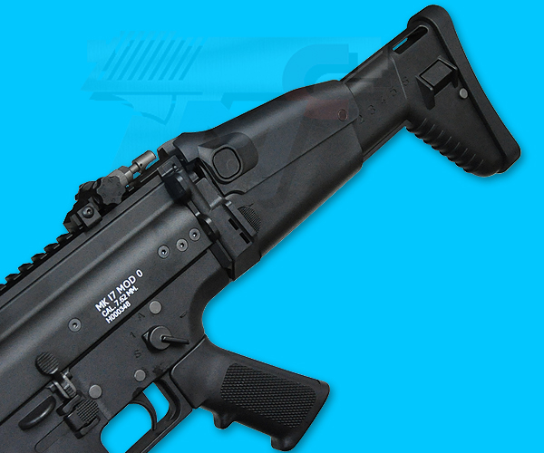 WE SCAR-H Gas Blow Back(Black) - Click Image to Close